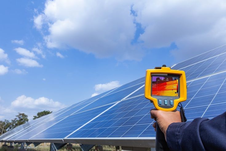 Inspección termográfica de paneles
